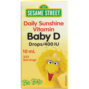 Sesame Street by Webber Naturals Baby Vitamin D Drops
