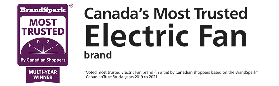 Honeywell voted Most Trusted Space Heater brand in Canada