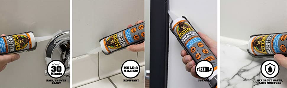 Gorilla Caulk and seal row3