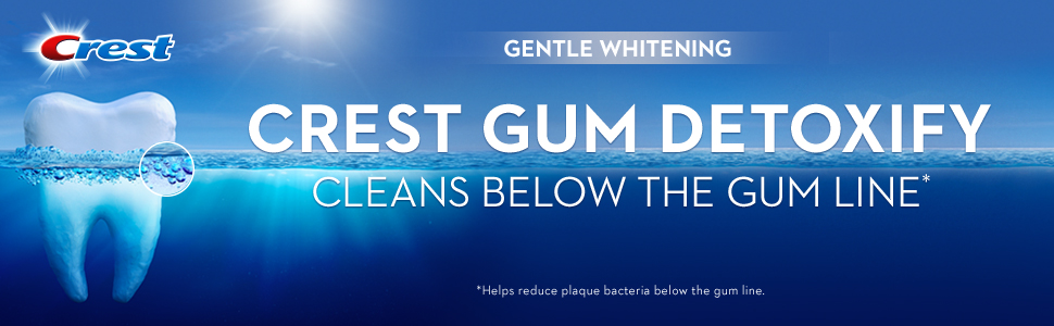 Crest Gum Detoxify Gentle Whitening Toothpaste