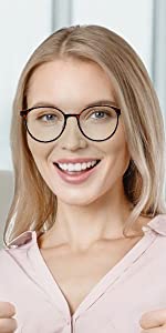 round reading glasses