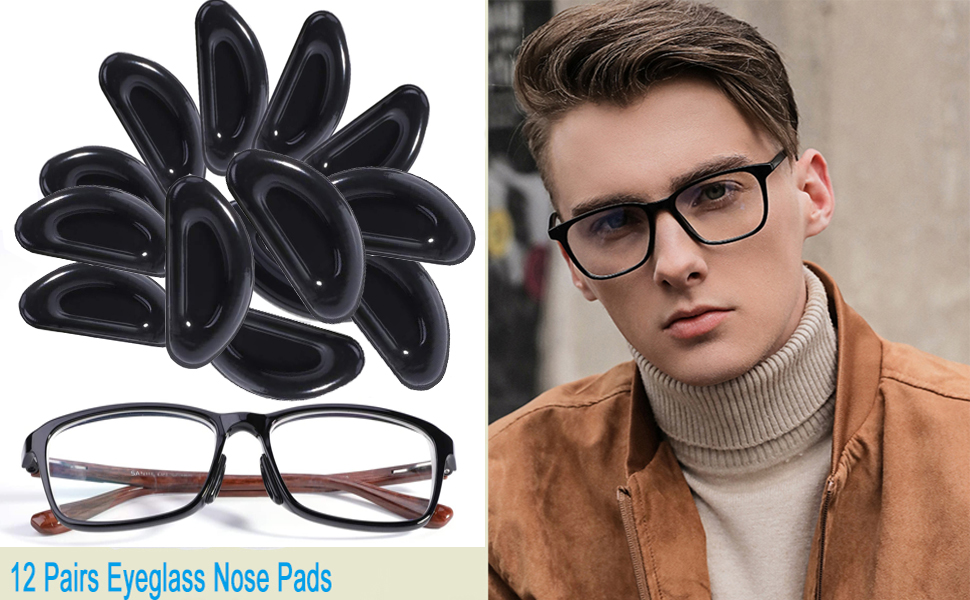 eyeglass nose pads