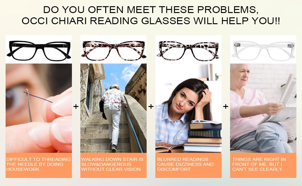 Reading Glasses Women Oversized Reader 1.0 1.25 1.5 1.75 2.0 2.25 2.5 2.75 3.0 3.5 4.0 5.0 6.0