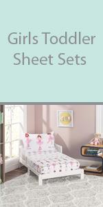 girls toddler sheet set