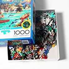 less jigsaw puzzle dust