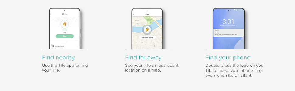 Find nearby, find far away, find your phone