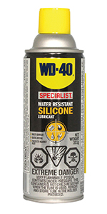 WATER RESISTANT SILICONE LUBRICANT