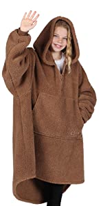 teddy bear quarter zip