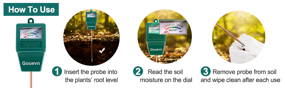 moisture meter for plant