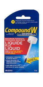 Compound W Fast Acting Maximum Strength Wart Removal Liquid