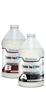 primo resin 1 gal tabletop and bar epoxy resin kit