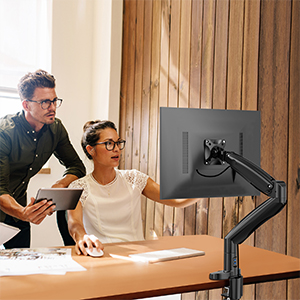 single desk mount