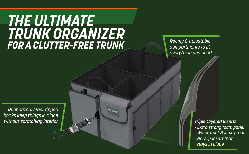 The Ultimate Trunk Organizer for a Clutter-Free Trunk