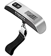 Etekcity Digital Hanging Luggage Scale, Portable Handheld, Suitcase Scale with Rubber Paint, Temp...