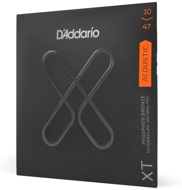 D'Addario XT Phosphor Bronze Acoustic Guitar Strings, Extra Light, 10-47 - Image 4