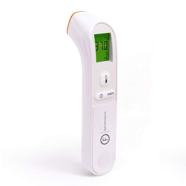 ByFloProducts, Thermometer Adult and Baby, Forehead Digital Thermometer, Infrared Touchless Temperature Thermometer Gun, Temperature Memory and Fever Alarm, Easy to Use 1 Second Reading Temperature - Image 4