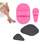 Manually Body Depilation Pad, Portable Smooth Legs Skin Sanding Device New Hair Removal Patch Set...