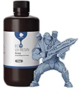 ANYCUBIC 3D Printer Resin, 405nm UV Plant-Based Rapid Resin, Low Odor, Photopolymer Resin for LCD...