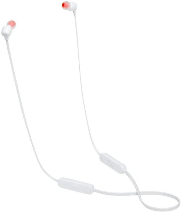 Tune 115BT Wireless In-Ear Bluetooth Headphones with 3-Button Remote/Mic and up to 8 Hours of Playtime - White - Image 4