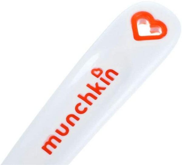 Munchkin White Hot Infant Safety Spoons, Orange/Pink/Green/Blue - Image 6