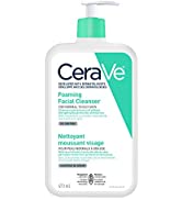 CeraVe Foaming Facial Cleanser, Gentle Daily Face Wash with Hyaluronic Acid, Niacinamide & Cerami...