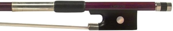 Anton Breton AB-112 Brazilwood Student Violin Bow - 1/2 Size - Image 3