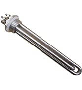 Dernord 12V 600W DC Screw-in Immersion Water Heater Element with Low Voltage