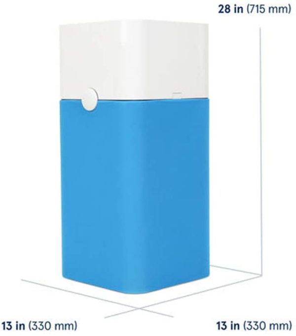 Blue Pure 121 Air Purifier with Particle and Carbon Filter for Allergen and Odor Reduction, Washable Pre-Filter, Large Rooms, by Blueair - Image 6