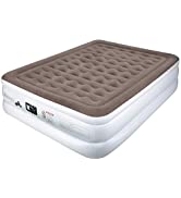 Etekcity Upgraded Camping Air Mattress Queen Size Airbed, Wave-Beam Technology, Built-in Electric...