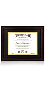 11x14 certificate frame