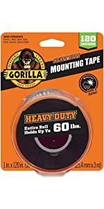 Gorilla Heavy Duty Double Sided Mounting Tape XL