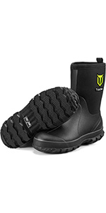 mid calf rain boot