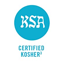 (3) Certified Kosher by KSA Kosher Supervision of America
