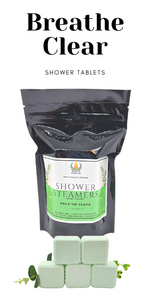 Shower steamer tablet eucalyptus mint menthol