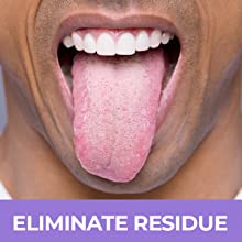 eliminate residue
