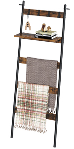 blanket ladder shelf