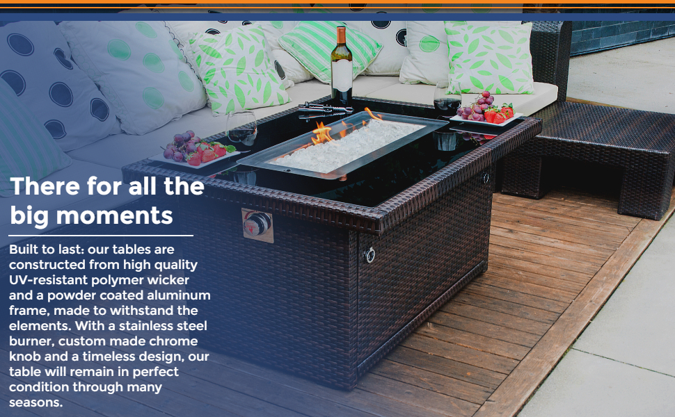 Outland Living Propane Fire Table