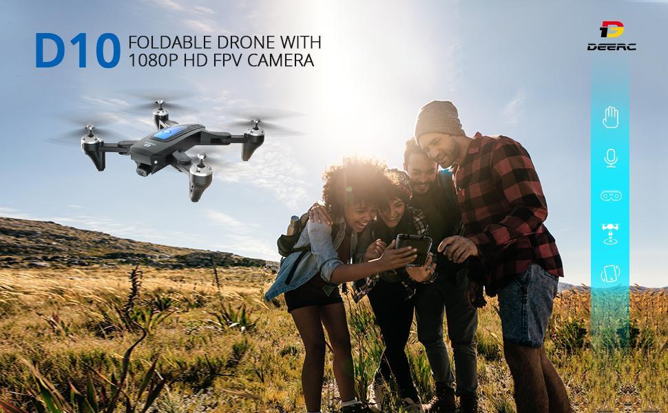 D10 1080P FPV drone