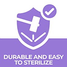 durable and easy to sterilize
