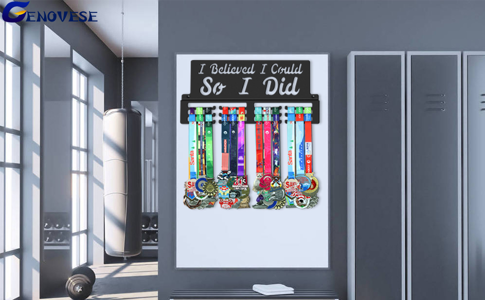 medal hanger for I Believe I Could So I Did