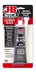 J-B Weld black Silicone Sealant