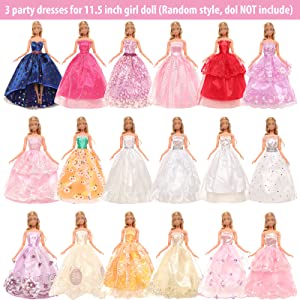 doll party dress