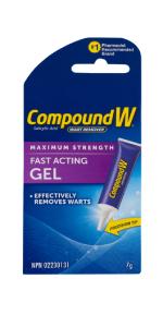 Compound W Fast Acting Wart Removal Gel