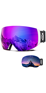 Ski Goggles Men Women