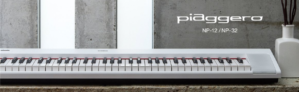 Yamaha digital piano NP12 NP32 piaggero