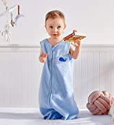 DaysU Micro Fleece Baby Sleep Sack, Baby Sleeping Bag Sleeveless with Two-Way Zipper, Sleep Sack ...
