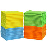 SimpleHouseware Microfiber Cleaning Cloth, 4 Colors