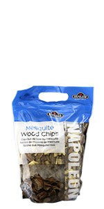 Napoleon Mesquite Wood Chips, 2-Pound Bag - 67001 