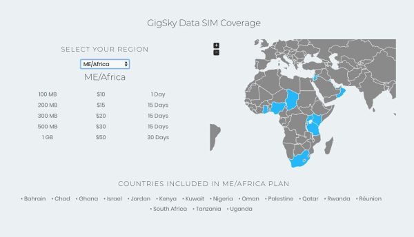 4G LTE/3G Data SIM Card with Pay As You Go Data Plans for USA, Canada, Mexico, Europe, Asia, Middle East, and Africa for Unlocked iPhone, iPad, Android Phones, Hotspots and Tablets - Image 8