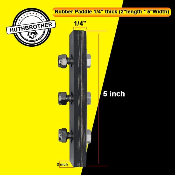 Huthbrother Snow Blower Impeller Modification Kit - 1/4" 3-Blade Universal, for Modifies 2-Stage Machine (3) - Image 2